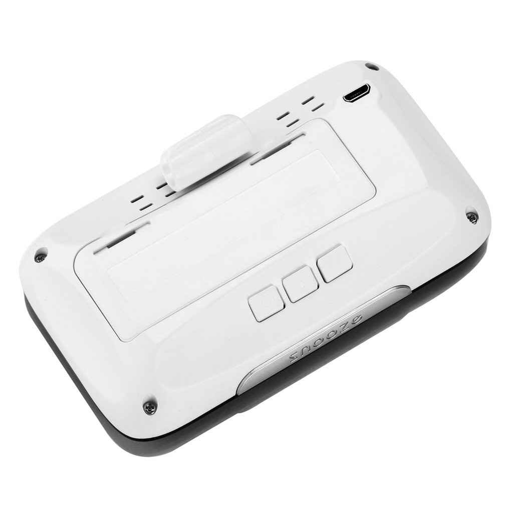 Alarm Clock Led Light Digital Bedside Table Clock Electronic Alarm Clock Large Temperature Display Time