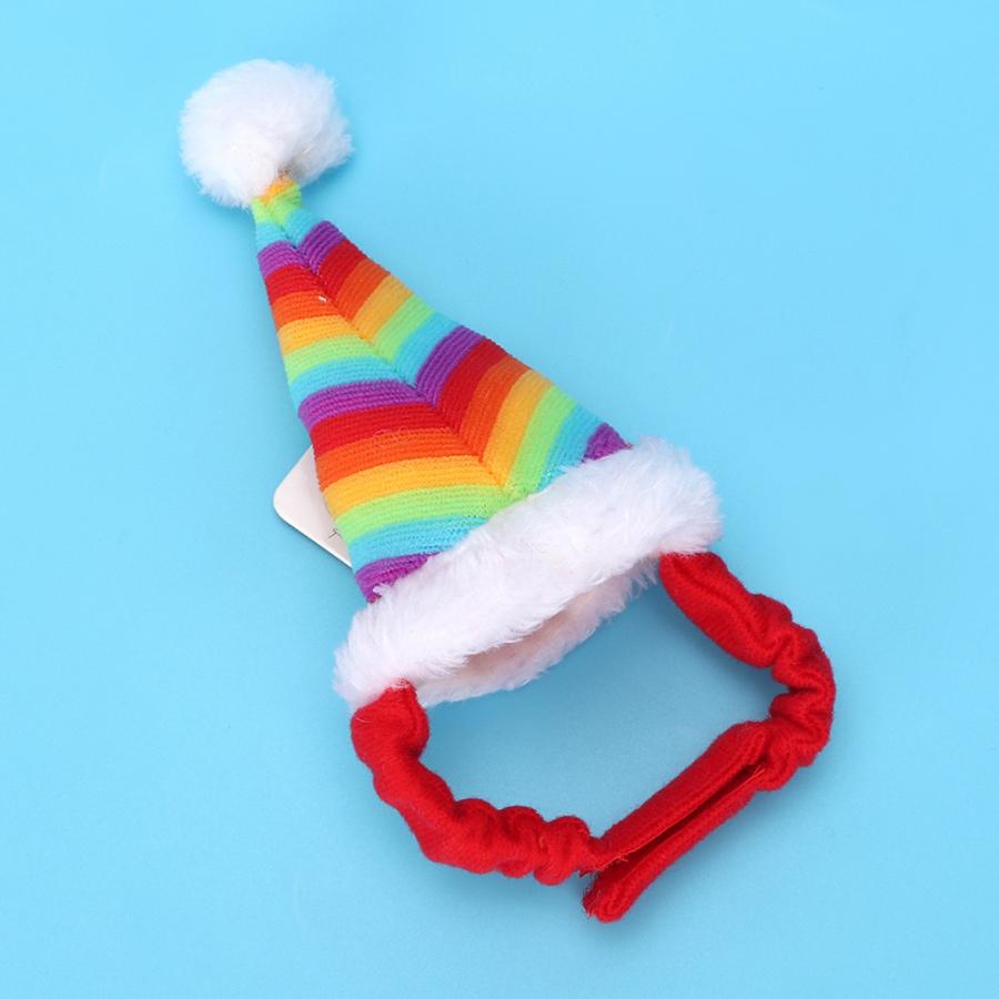 Dressing Up Cute Colorful Pet Guinea Pig Small Animal Christmas Hat Hamster Costume Dress Up Cat Party Costume Suit