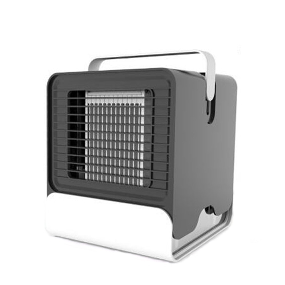 USB Mini Portable Air Conditioner Conditioning Humidifier Purifier Light Desktop Air Cooling Fan Air Cooler Fan for Office Home