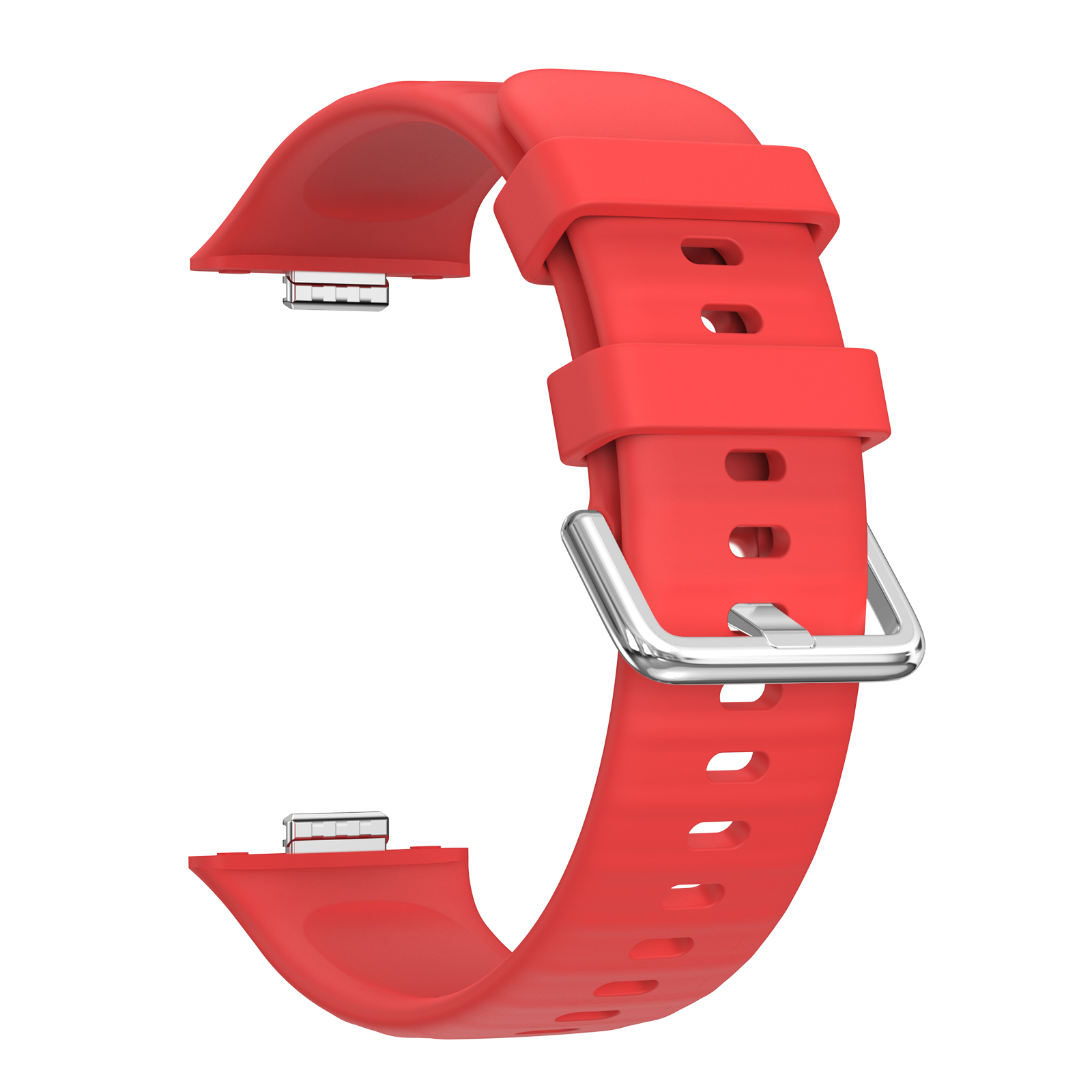 Bracelet en Silicone pour Huawei montre Fit 3 bandes Smartwatch accessoires Bracelet de remplacement pour Huawei montre fit 3 Bracelet Correa: Olive foncé