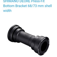 Shimano BB-MT500-PA Krankboks - Press-Fit - Hollowtech II - 68/73mm