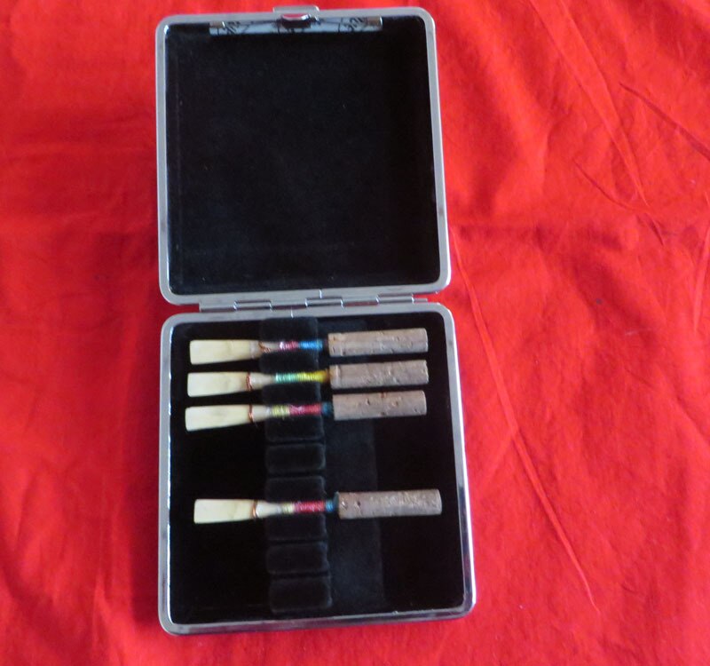 Hobo riet doos van 8 stuks van hoogwaardige goederen, muzikale accessoires, muziekinstrument zakken