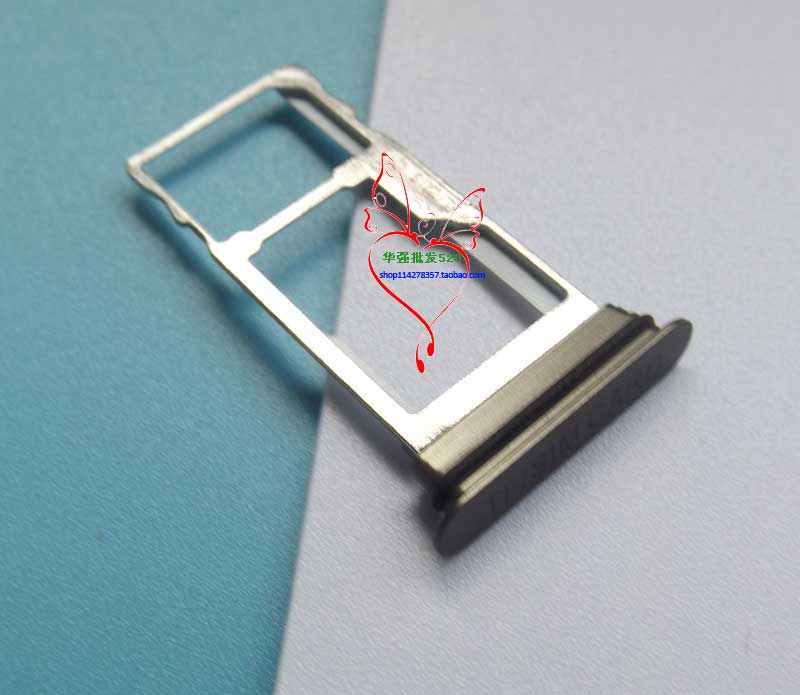 Original Blackview Bv9900 SIM Card Tray Holder Slot Replacement For Blackview Bv9900Pro SIM Card Holder Adapter: Grey