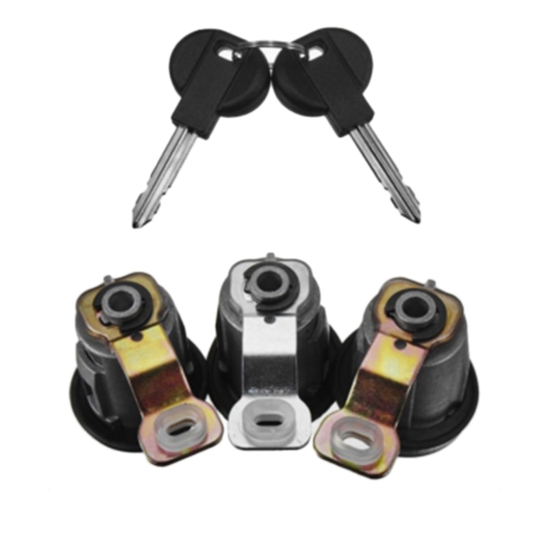 Car Left Right Door Lock Cylinder with 2 Keys for Citroen Berlingo XSARA Picasso Peugeot Partner 9170G3 252522: Default Title