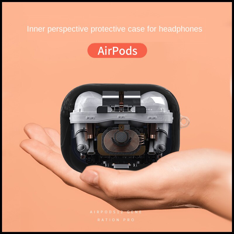 Made for Apple AirPods Protective Case Airpods2 2 Generation Silica Gel Protective Shell Airpodspro Wireless Bluetooth Case