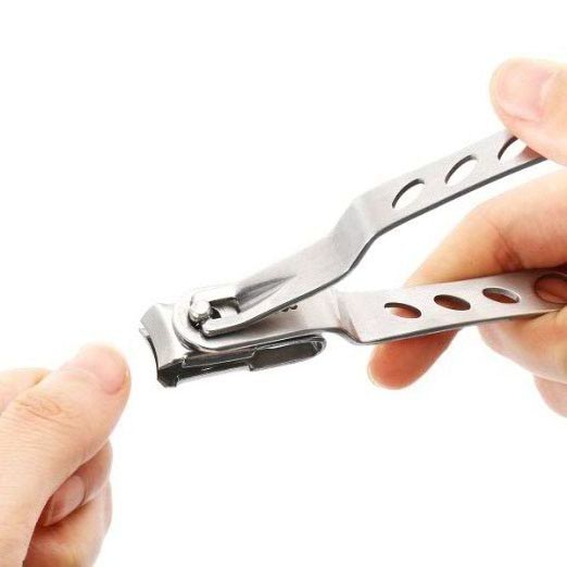 8cm 360 trimmer manicure pedicure fingernegleklipper kunstskærer sakseværktøj tånegl tå negl gradrotere drejelig