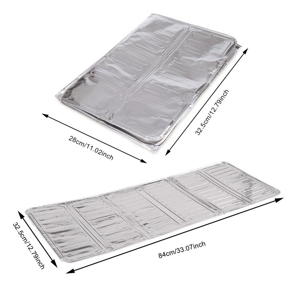 Foldable Aluminium Splatter Shield Guard Oil Divider Splash Proof Baffle Tool Kitchen Cooking Frying Pan Oil Splash Screen Cover