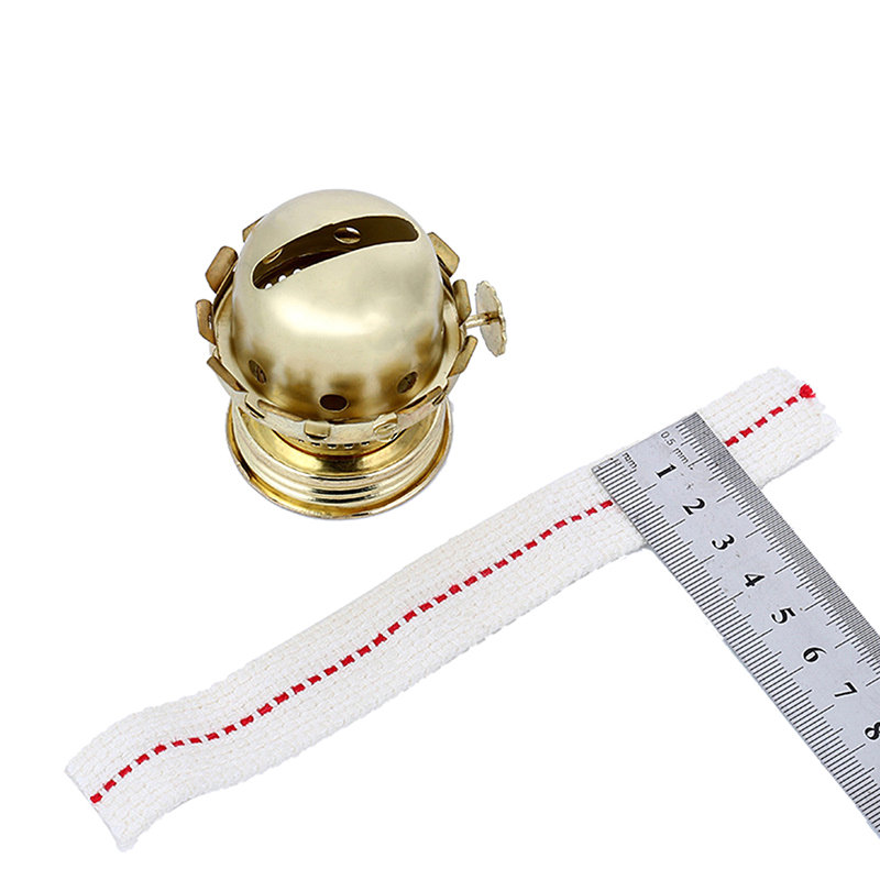 1 stücke Lampe Ölbrenner Ersatz Kerosin Teile Docht Antike Dochte Halter Brennen Lampsaccessory Kamin Kerze Licht Glas