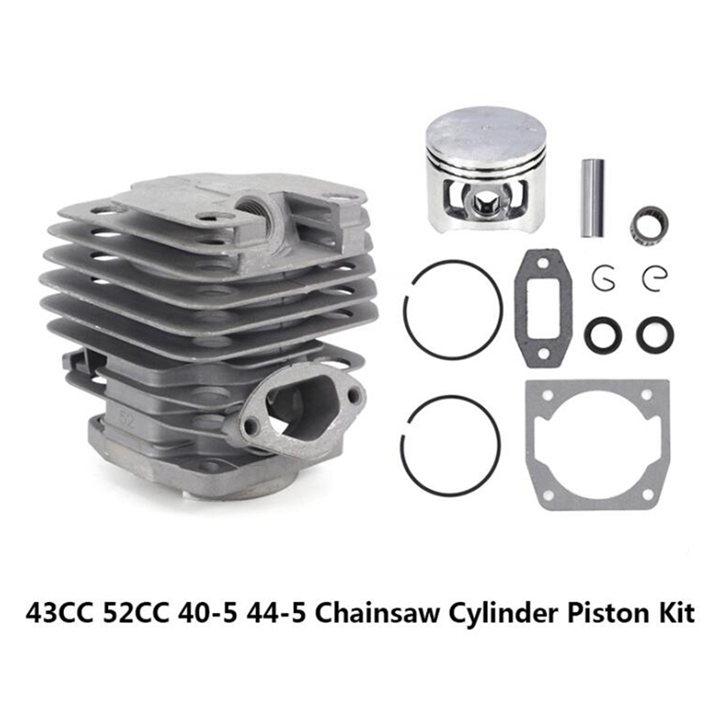 1 Set Diameter 45Mm Kettingzaag Cilinder En Zuiger Set Fit 52 52Cc Kettingzaag Onderdelen Voor Benzine/Olie kettingzaag Onderdelen