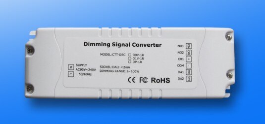 Dali Protocol Signaaloverdracht 0/1-10V Dimmen Signaal Dali Protocol Converter 1 Kanaal Inclusief Relais