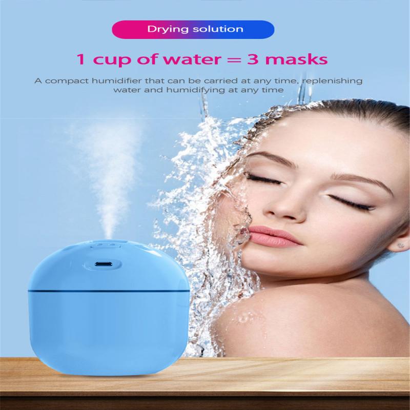 1Pcs 250Ml Mini Draagbare Air Humidifer Aroma Essentiële Olie Diffuser Usb Mist Maker Aromatherapie Luchtbevochtigers Voor Thuis Kantoor