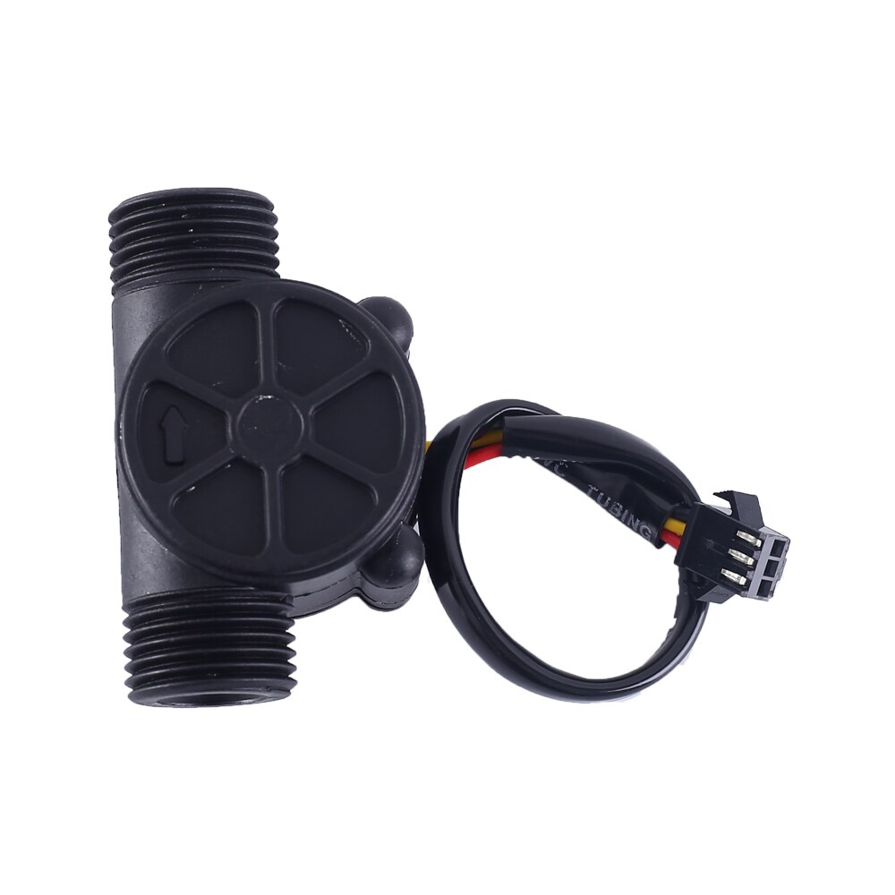 DN15 Dc 5V 12V 1/2Inch G1/2 Water Flow Hall Sensor Switch Flowmeter Hall sensor Teller 1.2MPa 30L/Min
