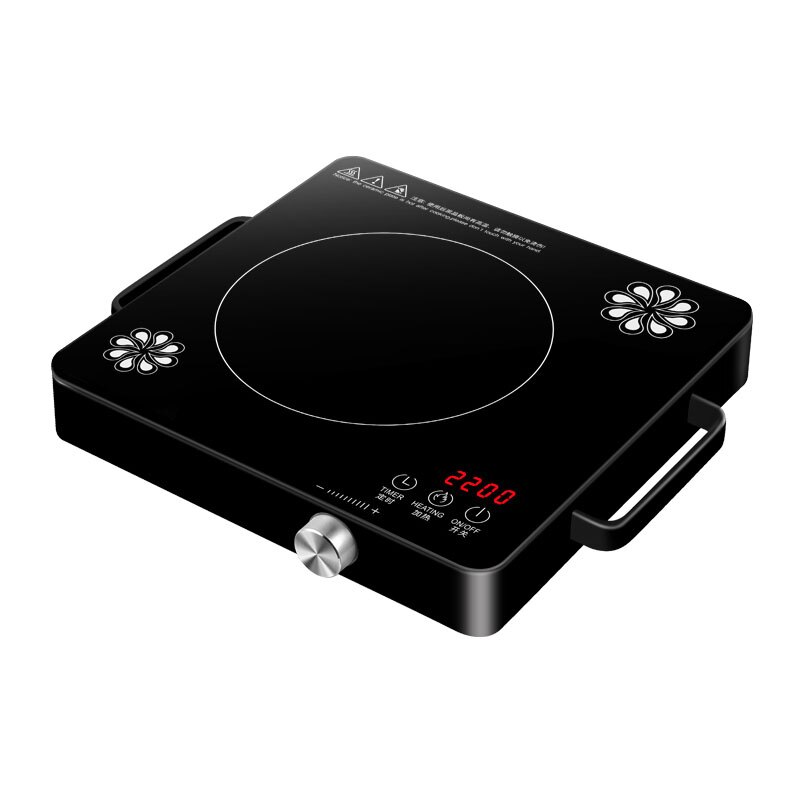 2200W electric cooker household electric ceramic furnace can use most pots electric induction cooker: B