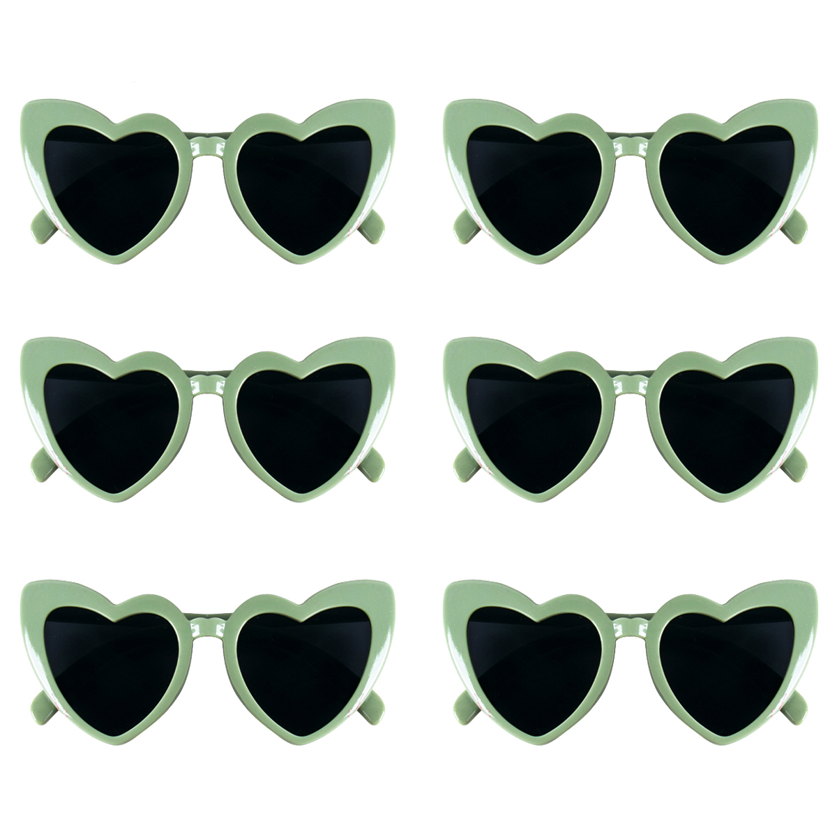 12/6 pezzi regali per damigelle d'onore di nozze cravatte per capelli da damigella d'onore nastri per occhiali da suola a forma di cuore addio al nubilato addio al nubilato bomboniere: Blu profondo