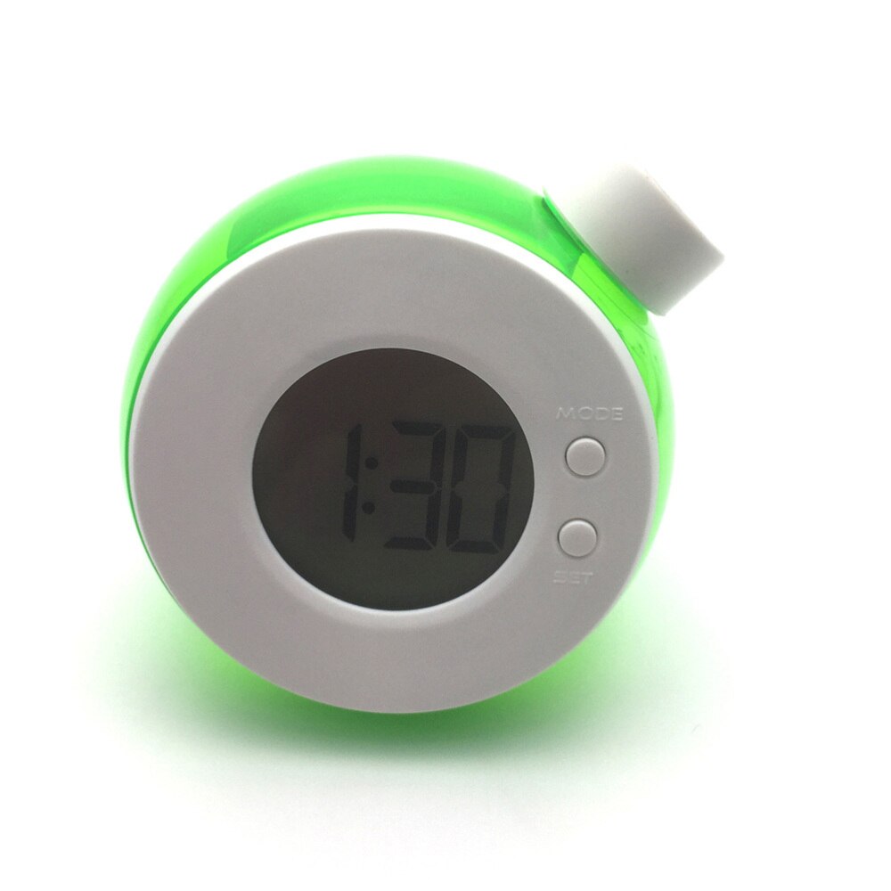 Water Energy Clock LED Display Clock Water Jar Clock Battery Include(Red)