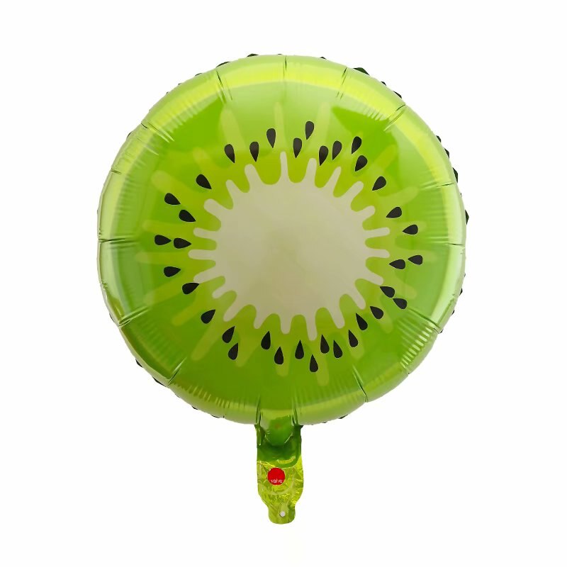 Ballon en feuille d'aluminium, Fruit, pastèque, ananas, Cactus, flamand rose, pour fête d'anniversaire, mariage, , Festival, jouet décoratif: Vert clair