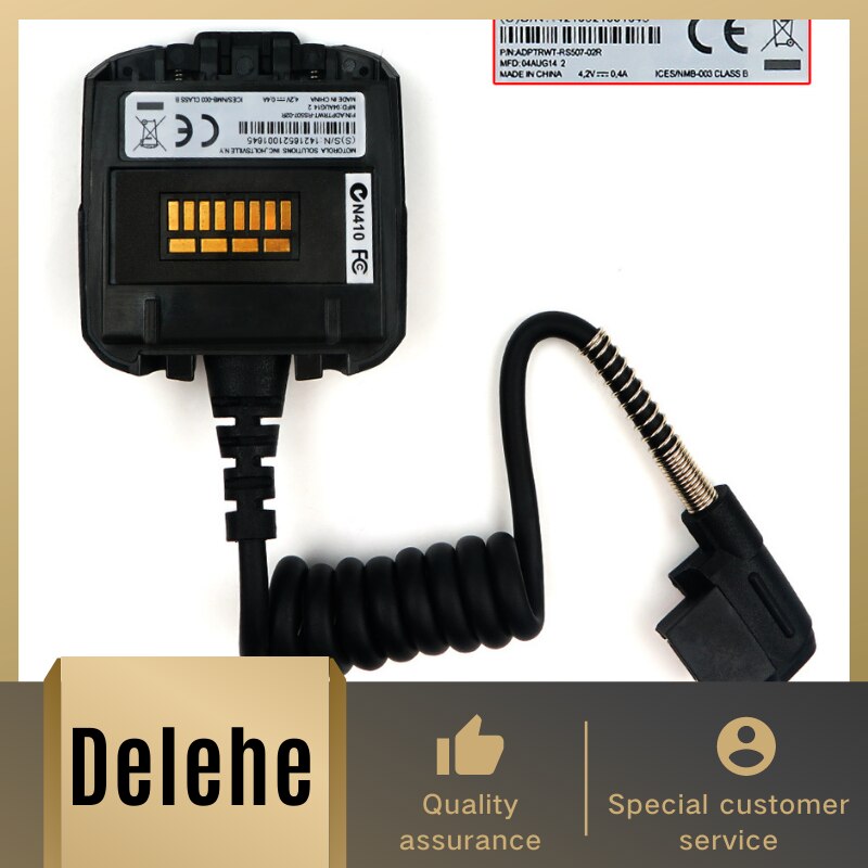 Cable de alimentación para Motorola Symbol RS507, escáner de anillo, gratuita