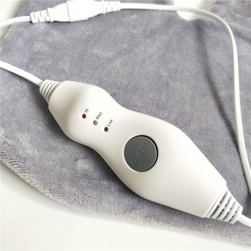 Couverture chauffante électrique pour les épaules et le cou, Portable, arrêt automatique, chauffe-corps, soulagement des douleurs dorsales, régulateur de température, 3Modes