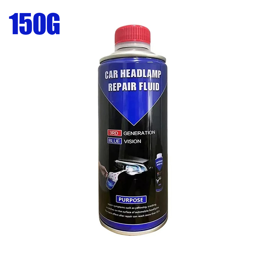 Kit de restauración de pulido de faros de coche, herramienta de cuidado de faros automotrices, juego de restauración de faros, líquido de restauración de faros de coche: Beige
