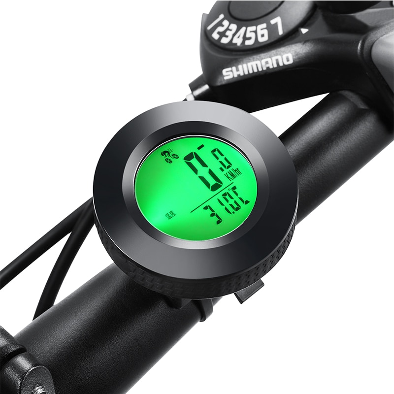 led back light WIRED cycling Computer Speedometer road bike velocimetro power speed meter English bicycle Computer Accessories