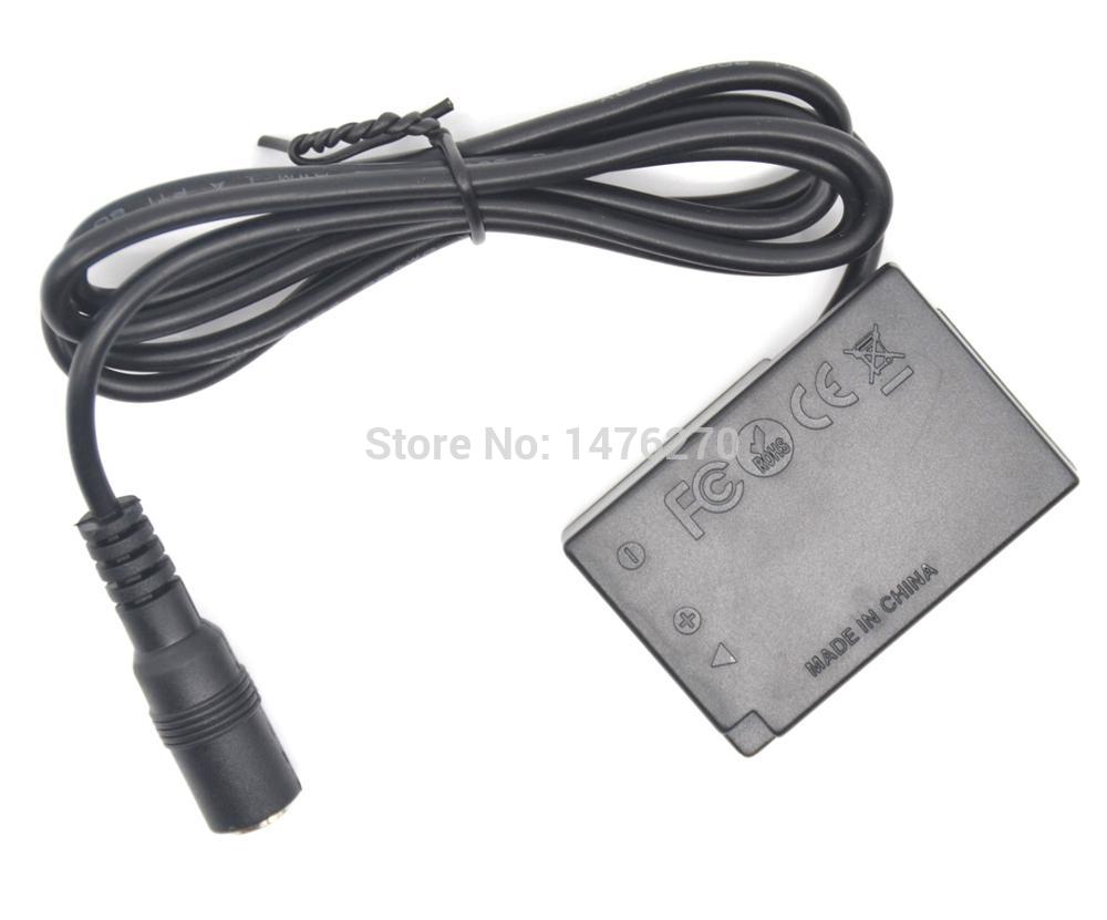 10 stk dr -e18 dc koblinger lpe 17 lp-e17 dummy batteri fit strømlader for canon eos 760d rebel  t6i 750d 8000d t6s kiss  x8i 77d