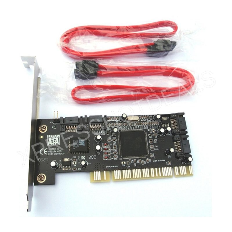PCI SATA Interne Poorten RAID Controller Card PCI naar SATA 4 Poorten SATA Pci-kaart