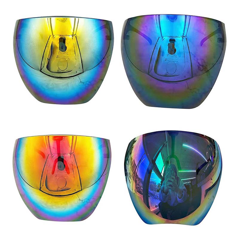 Solglasögon kvinnor män skyddande ansiktsskydd glasögon helmask täckta sfäriska linser stänkskyddande skyddsglasögon herr