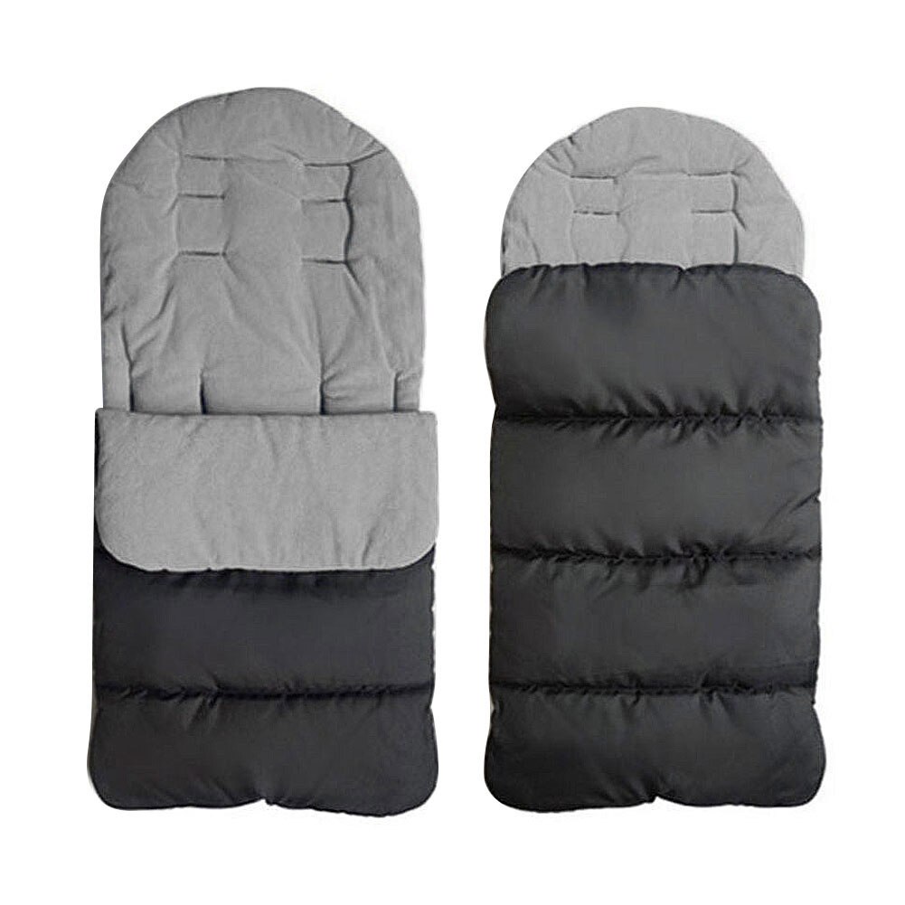 1 pieza de cojín de asiento para niños pequeños para bebés, almohadón Universal para pies, cómodo delantal, forro, cochecito, cojín de algodón, accesorios para asiento de coche: Gray