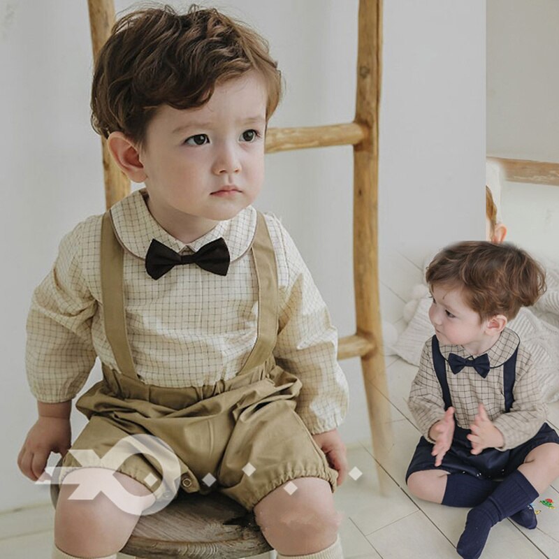 Partnerlook für babys: strampler für neugeborene (jungen), einteiler für kleinkinder (mädchen), Baby-Gesamt Ich bin spanischen oder koreanischen stil