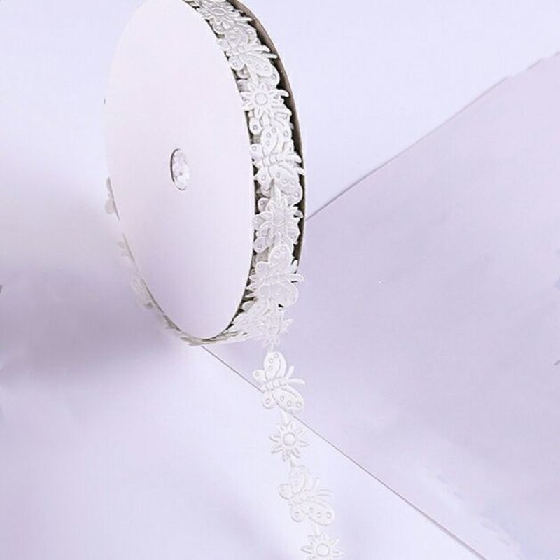 20 meter vlinder polyester lint haar decoratie knutsel verpakking riem doe-het-zelf handleiding hulpmateriaal lint 15mm
