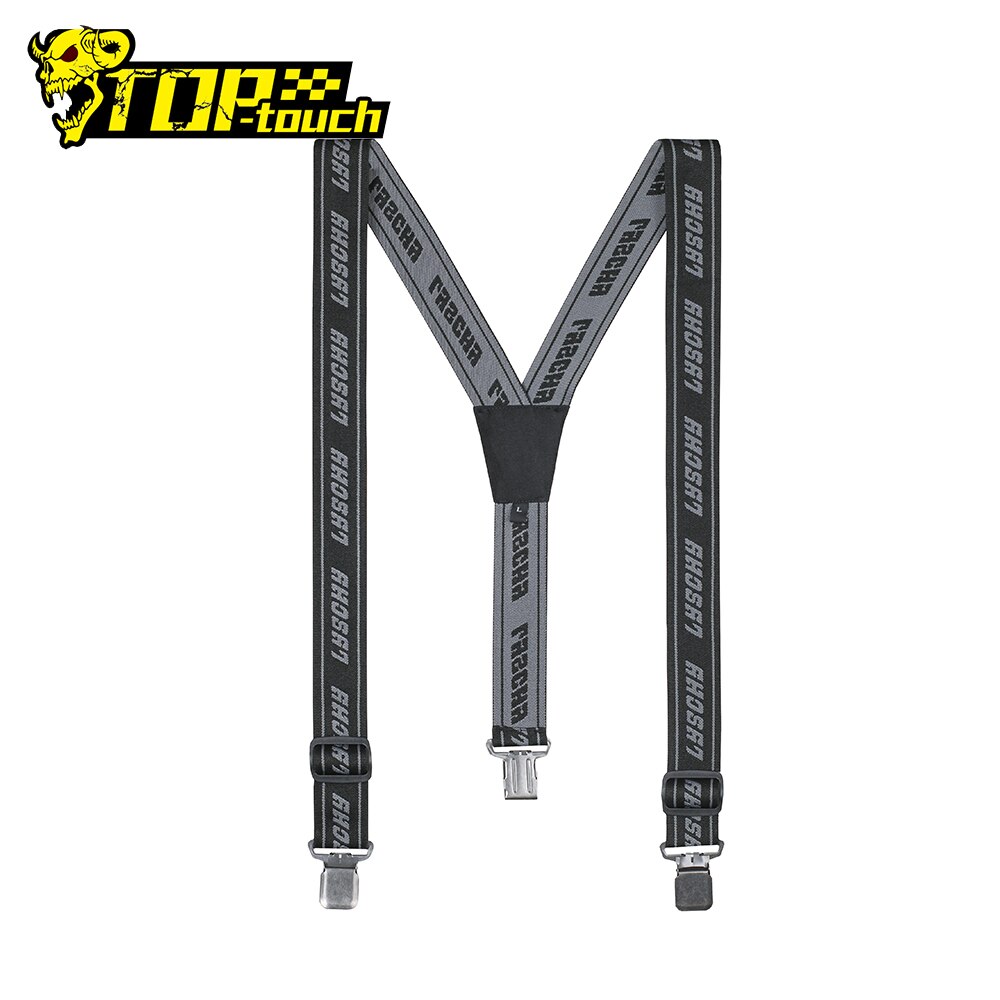 LYSCHY Highly Elastic Motorcycle Pants Suspender Adjustable Motocross Pants Suspenders Motorcycle Equipment With Suspenders