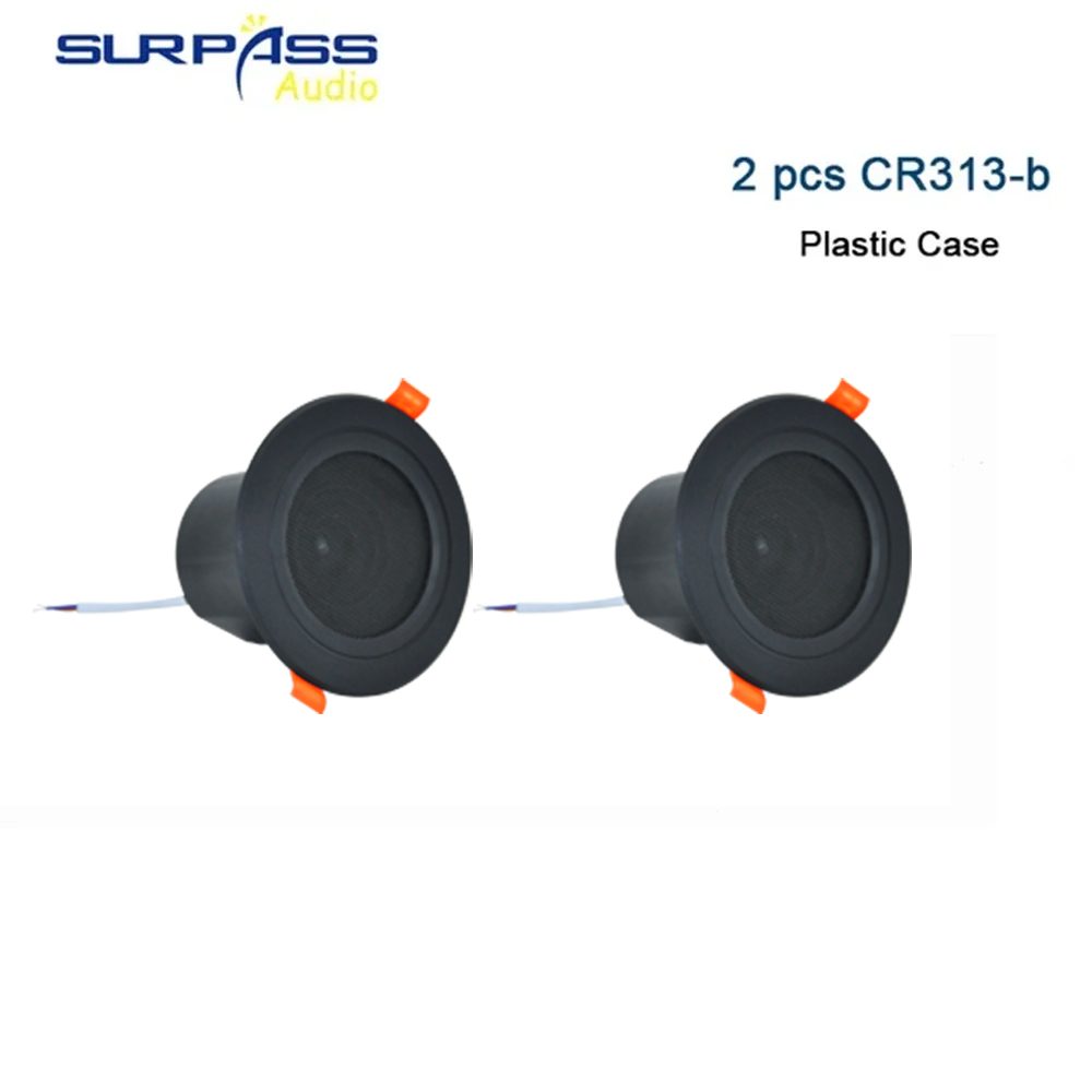 8Ohm 10W Badezimmer Decken lautsprecher Hintergrund Musik System feuchtigkeit beständiges Aluminium kann Decken lautsprecher Klang gestalten: gold