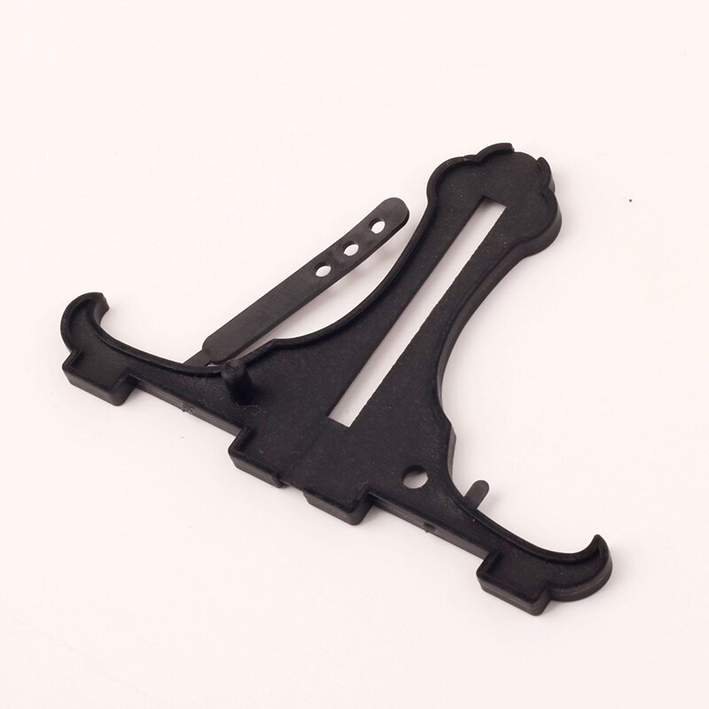Mini soporte de placa de 2 pulgadas, marco de fotos, soporte de exhibición de insignia, soporte de Pedestal de plástico para fotos, bandeja para platos, decoración del hogar, 10 piezas