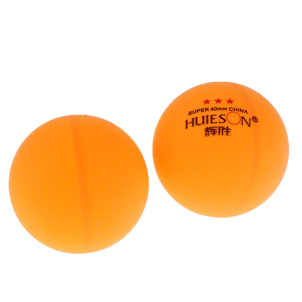 50 stycken 3 stjärniga 40mm celluloid bordtennisbollar avancerade pingisbollar träningsträning 2 färgalternativ för inomhussporter