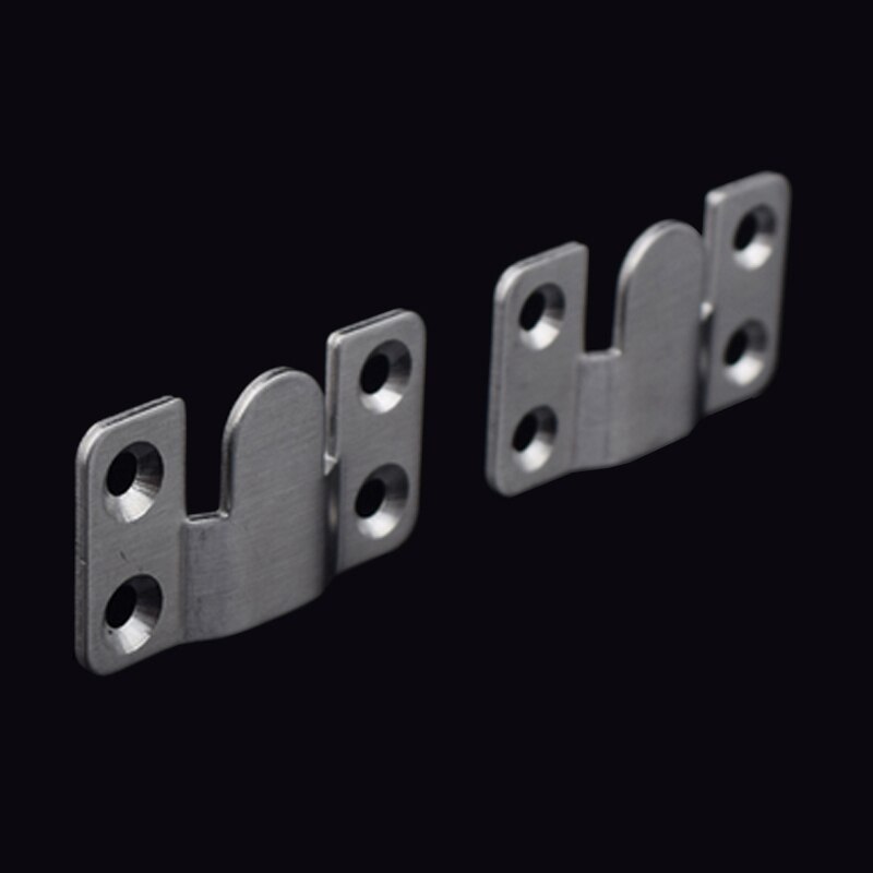 20 st/lot rostfritt stål eller järn förreglade infälld krok ram bilder krokar hängare: Sus l szies