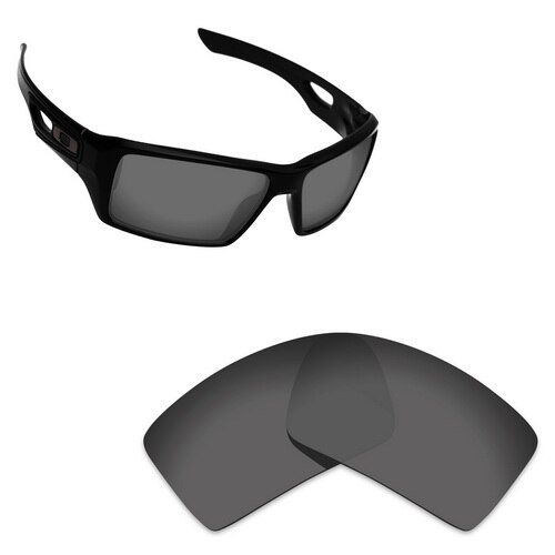 ToughAsNails Polarized Replacement Lenses for Oakley Eyepatch 2 Frame - Varieties: Black IR