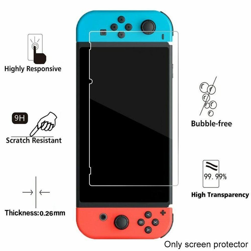 Tempered Glass Film Screen Protector for Nintendо Switch/Lite 2.5D Gaming Accessories