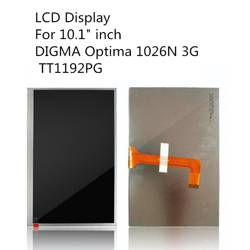 10.1" inch LCD Display Inner Screen For DIGMA Optima 1026N 3G TT1192PG Matrix For Tablet PC Replacement Parts