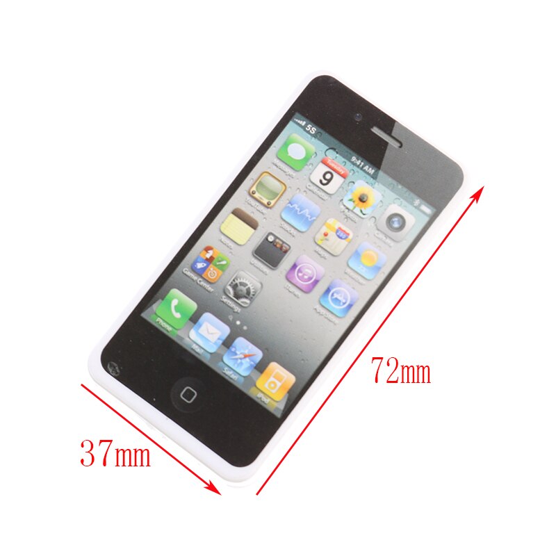 1Pc Kawaii Mobiele Telefoon Vorm Plastic Puntenslijper Kinderen Koreaanse Briefpapier (Willekeurige Kleur)