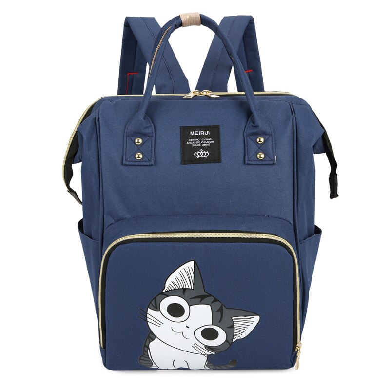 Grote Capaciteit Babyverzorging Zakken Waterdichte Kinderen Wandelwagen Zak Luiertassen Organizer: BZT045F