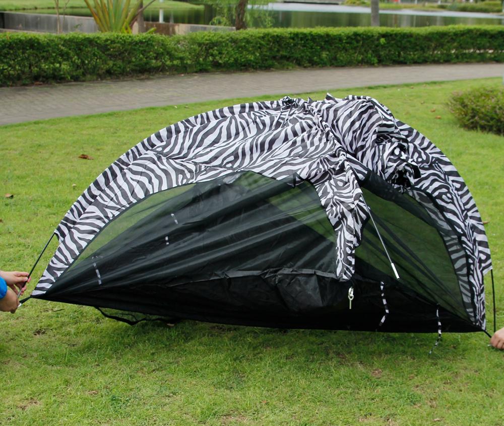 Draagbare Zebra Vorm Kinderen Tent Cartoon Dier Kinderen Speelhuis Indoor En Outdoor Kinderen Luifel