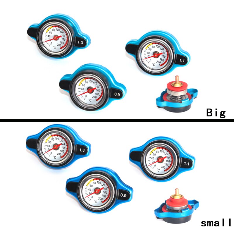 CHUKY Auto Water Tank Thermostatische Radiator Cap Met Temperatuurmeter Meter Accessoires Voor Nissan Qashqai Opel Astra J H Kia