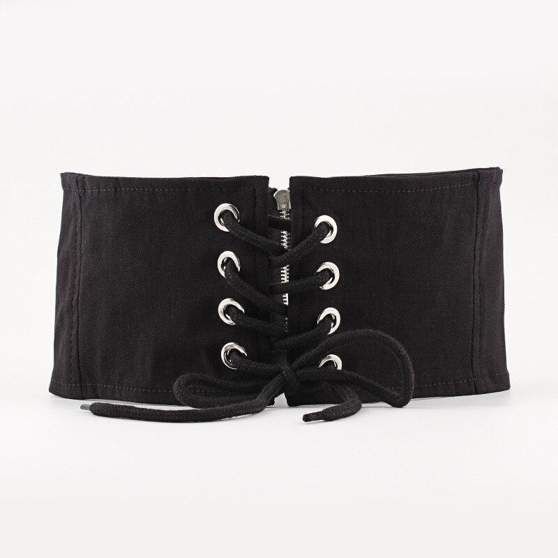 Cinturón ancho para mujer faja ancha elástica corsé decoración de cintura accesorios de la camisa blanca ceinture femme fajas QZ0023