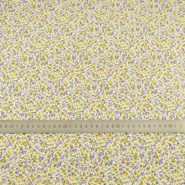 Flowers and Leaves 100% Cotton Fabric Plain Sewing Cloth Tilda Tecido Tissue Dolls Textile Patchwork CM Art Work Garment