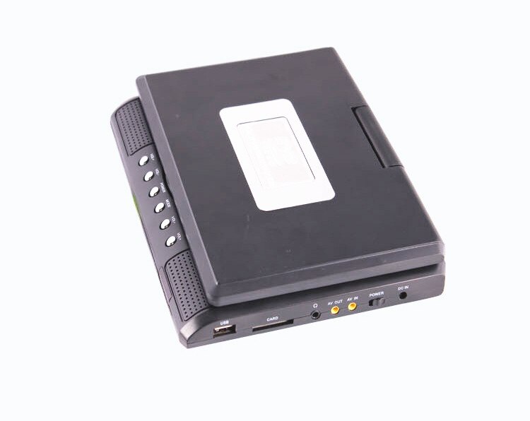 7.8 Inch Portable DVD Player Digital Multimedia Player U Drive Play with FM TV Game Card Read Function VCD DVCD MP4 MP5