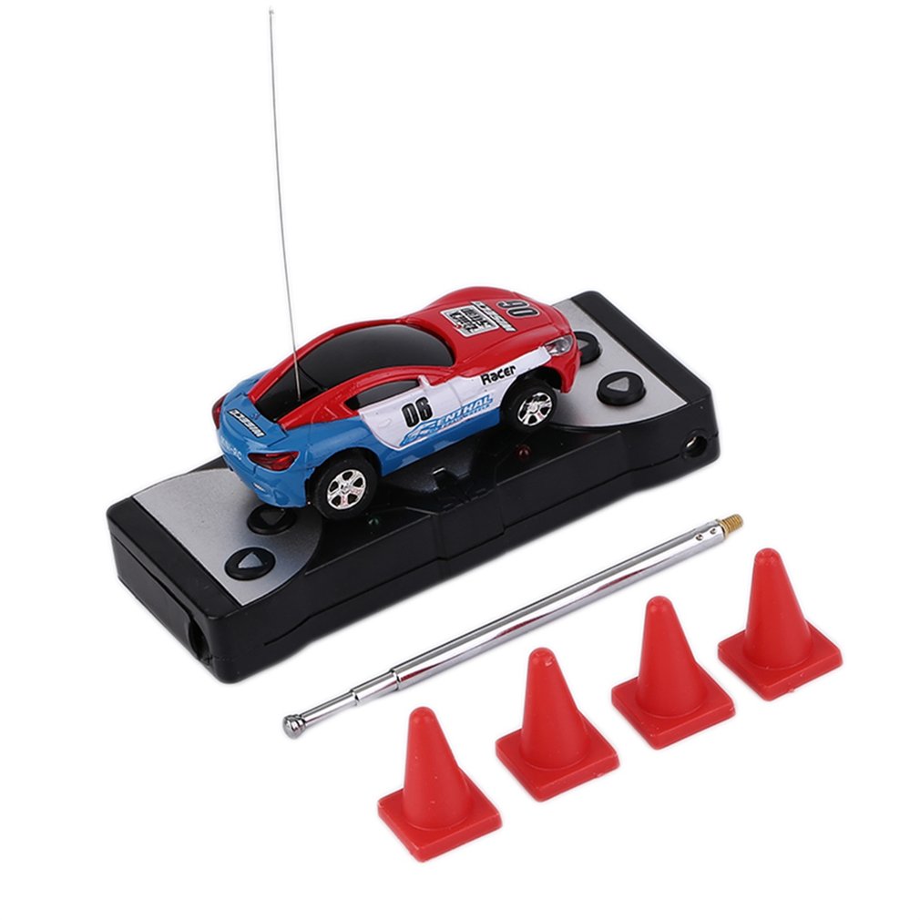 Multi-color Verkoop Afstandsbediening Auto Coke Can Mini Rc Car Radio Remote Control Micro Racewagen Speelgoed voor Kid Kerstcadeaus