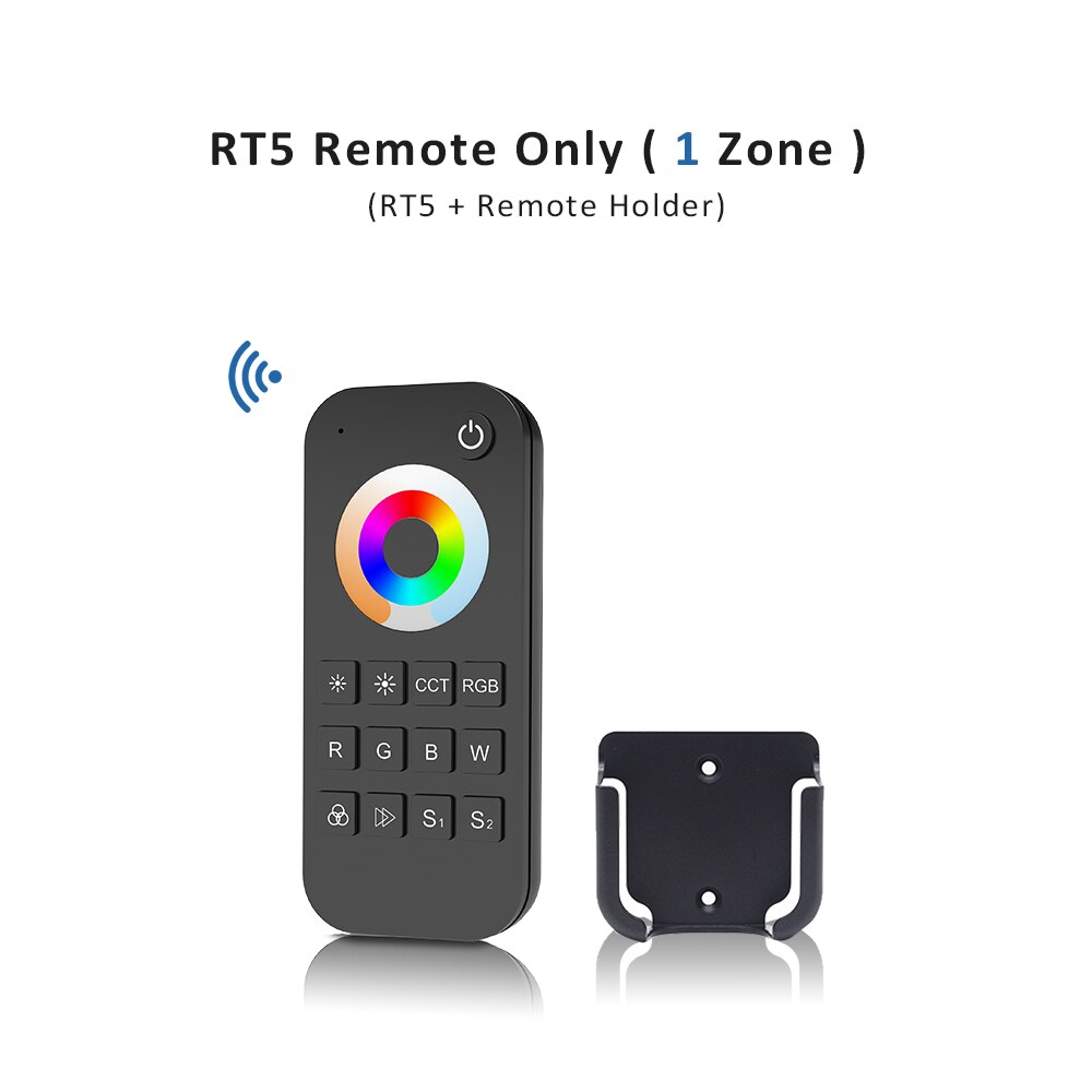 RGBCCT LED Regler 12V 24V 5CH RGB CCT RGBW RGBWW LED Streifen Licht Regler Clever Wifi RF kabellos berühren Fernbedienung V5-M: RT5 Fernbedienung nur