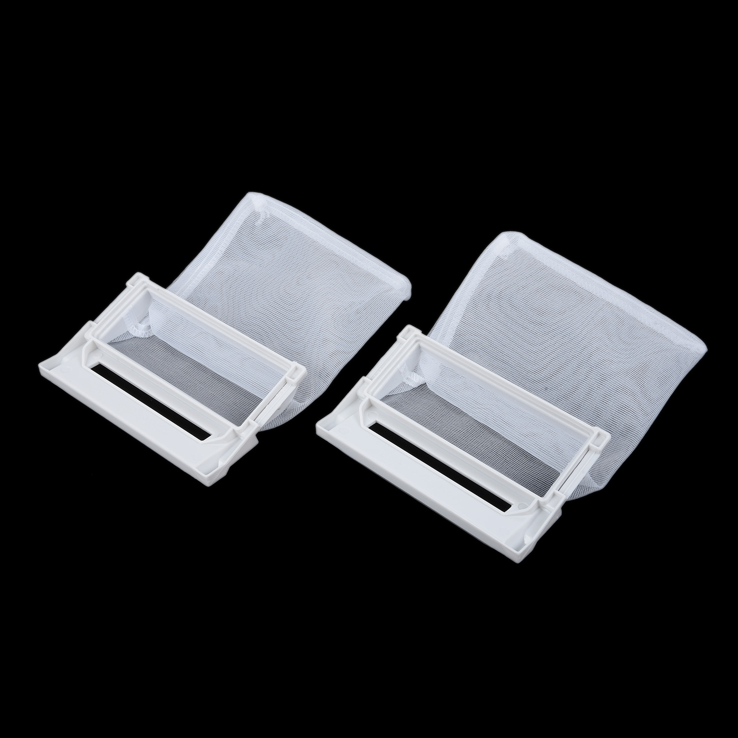 2 Stuks Filter Zakken Kits Wasmachine Wasmiddel Haar Vanger Mesh 100*60Mm Onderdelen Accessoires Verkoop