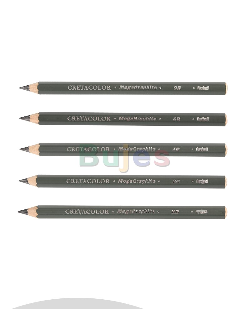 Original Cretacolor Sketch graphite pencil large thick stem lead diameter 5.8mm large graphite sketch pencil B/2B/4B/6B/9B