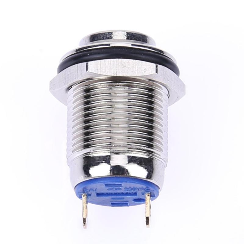 12mm Reset Type Momentary Metal On/Off Push Button... – Vicedeal